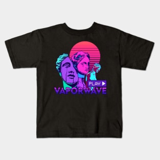 PLAY VAPORWAVE Kids T-Shirt